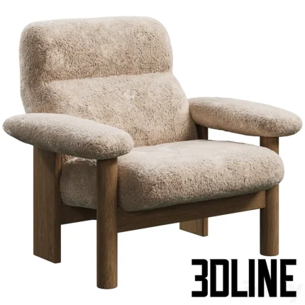 Armchair rasilia(3dline.net)