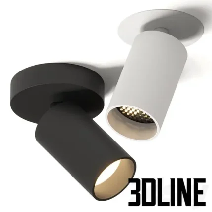 Aro Lighting Can Ceiling Lamp(3dline.net)