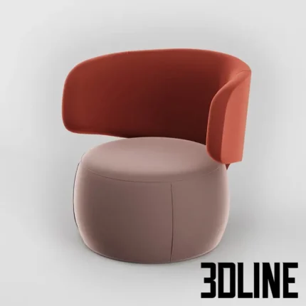 Bal soft line chair(3dline.net)