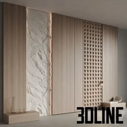 Bedroom Headboard 01(3dline.net)