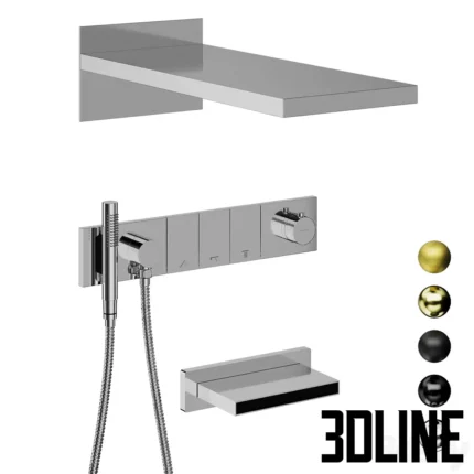 Bome Zoac shower system(3dline.net)