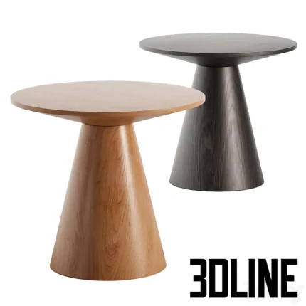 Bra Beige Side Table(3dline.net)