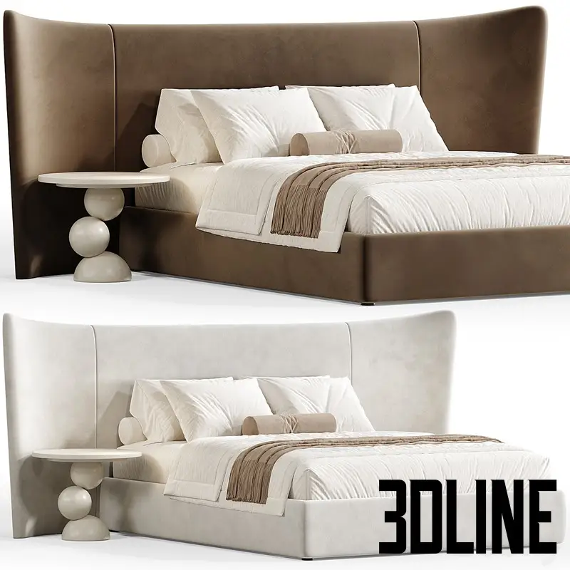 Cashew Bed(3dline.net)