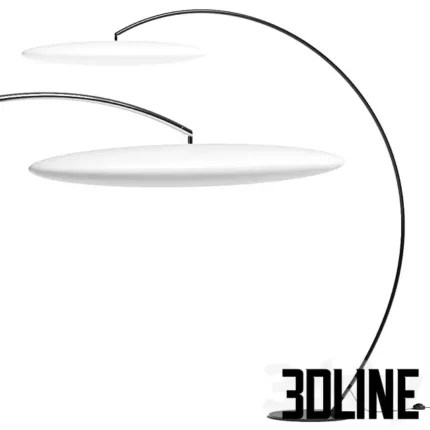 Catlan Italia Ara Ac Floor Lamp(3dline.net)