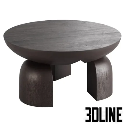 Coffee table Lotus La Redoute(3dline.net)