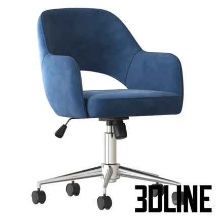 Computer chair Cark from(3dline.net)