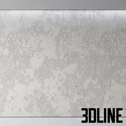 Concrete Pattern Wall(3dline.net)