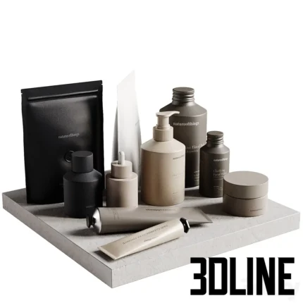 Decorative Bathroom Set 03(3dline.net)