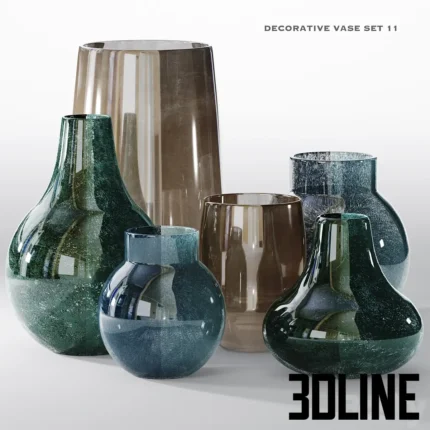 Decorative vase 11(3dline.net)