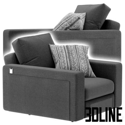 Delavega Armchair C101(3dline.net)