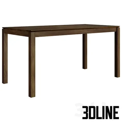 Dining Table Taller Kitchen Table(3dline.net)