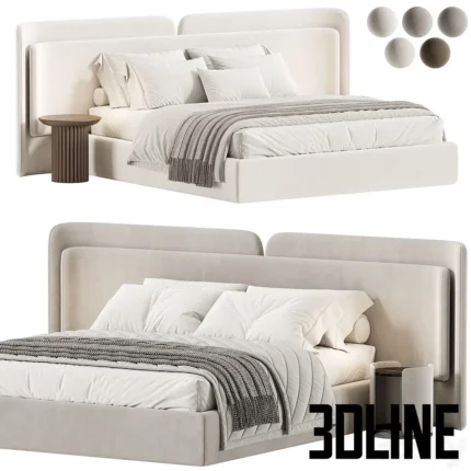 Double bed VAETTA(3dline.net)