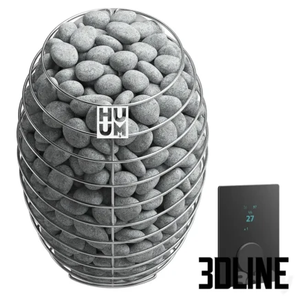 Drop Sauna Heater(3dline.net)