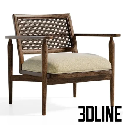 Four Hands Chair(3dline.net)