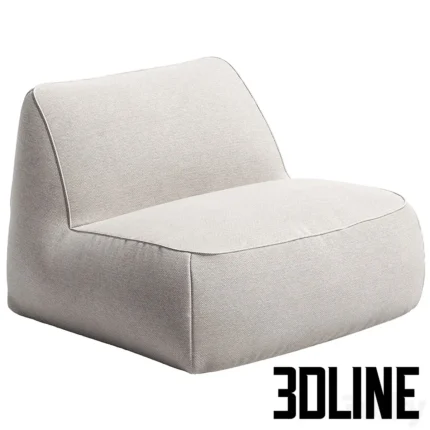 Ginosa Armchair Gart(3dline.net)