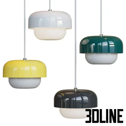 Hai Pendant Light Derg Laen(3dline.net)