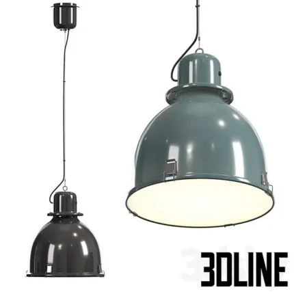 Ikea Svartnora Lamp(3dline.net)