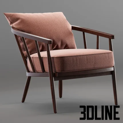 Croft Collection Frome Armchair(3dline.net)