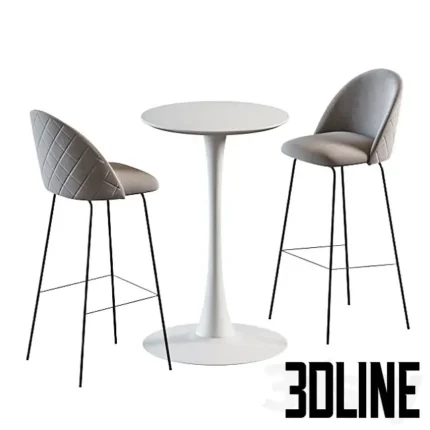 RINGSTED Table Chair(3dline.net)