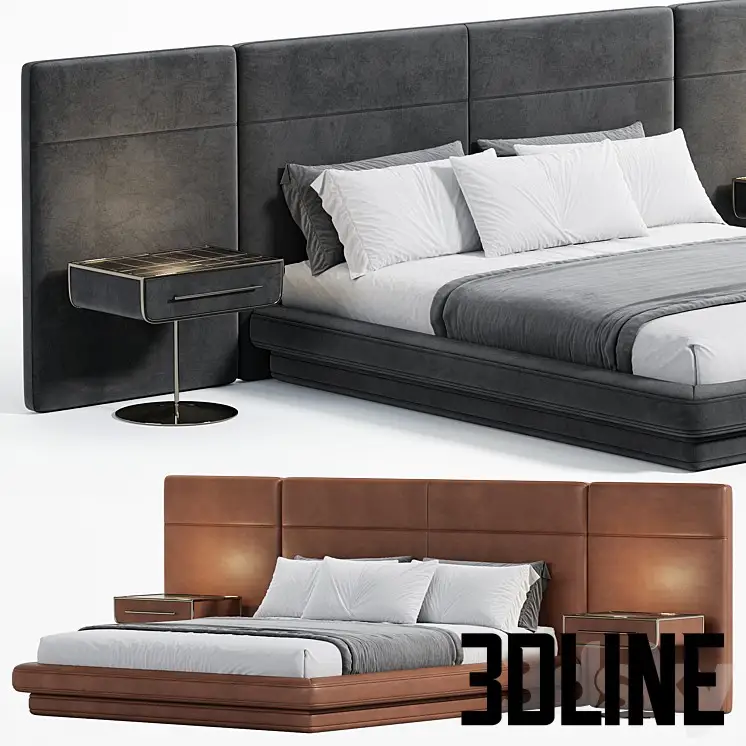 Mnila Bed(3dline.net)