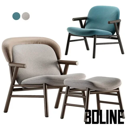 Morna armchair(3dline.net)