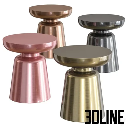 N Gallery Ceei Coffee Side Table(3dline.net)