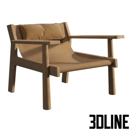 Dune Lounge Chair(3dline.net)