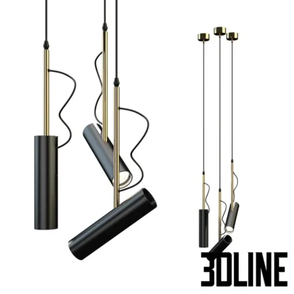 Pendant LED lamp Favorit Tube 2108 1P(3dline.net)
