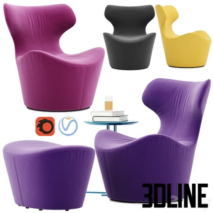 Piola Palio armchair(3dline.net)