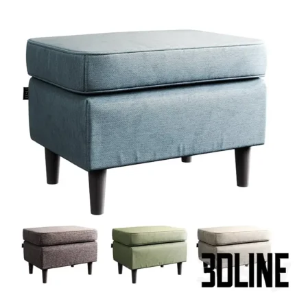 Pouffe Mix factory Leset(3dline.net)