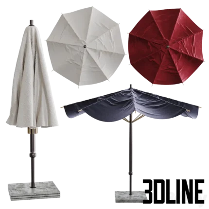 Royal Botania SHA Outdoor Umbrella(3dline.net)
