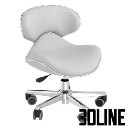 Smart Ergonomic Stool Gray(3dline.net)