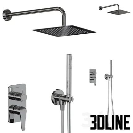 Shower Set Ramon Soler YPSILON PLUS(3dline.net)