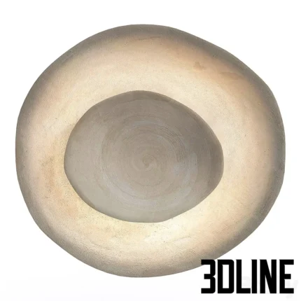 Silk 9 wall lamp(3dline.net)