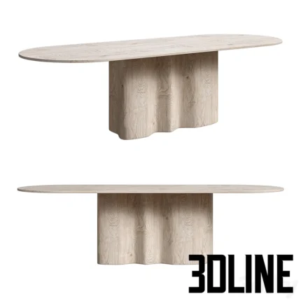 WAVES DINING TABLE(3dline.net)