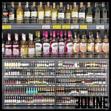 Wine store(3dline.net)