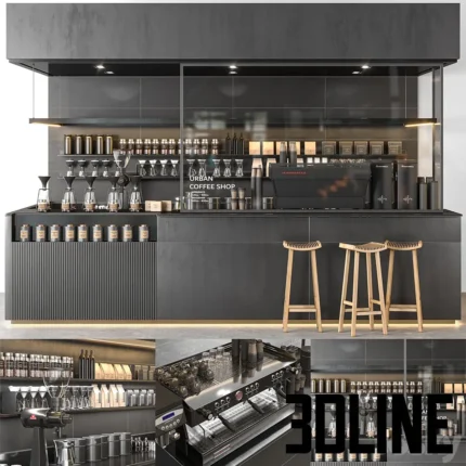 urban coffee shop(3dline.net)