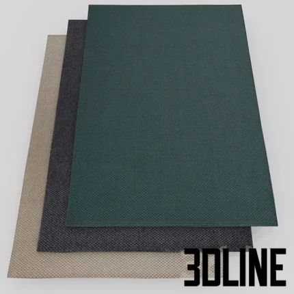 3 color of MORUM Carpet Ik(3dline.net)
