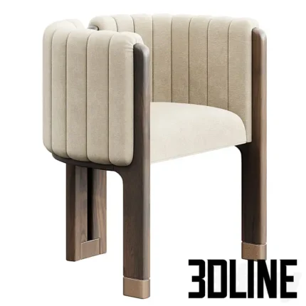 AE Meo Collection Crard Dining Chair(3dline.net)