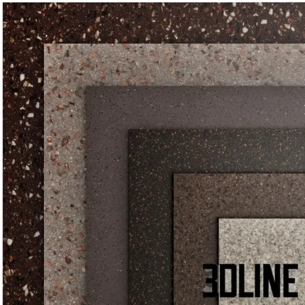 Acrylic stone for countertops textures(3dline.net)