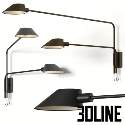 Ar del Ca Do Wall Lamp(3dline.net)