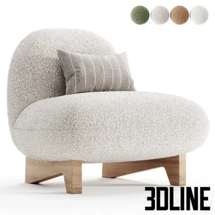 Armchair Elt Coy Ivo(3dline.net)