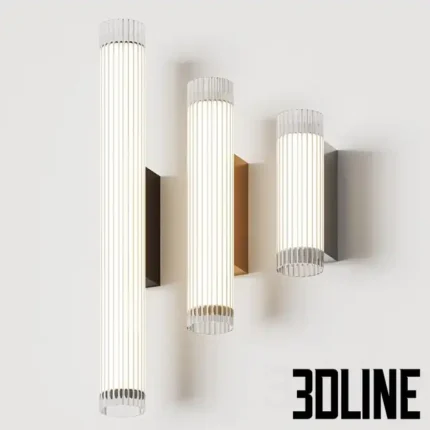 Asto Lighting Io Wall Lamps(3dline.net)