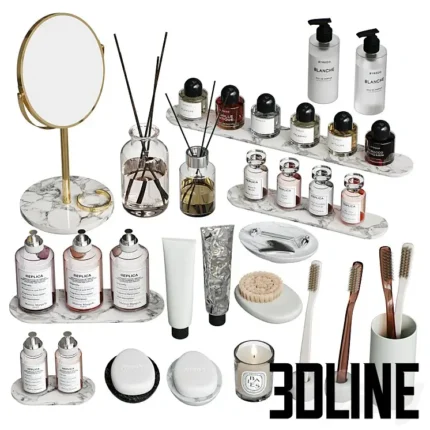 BYRO REICA Sostics Decorative Set P01(3dline.net)