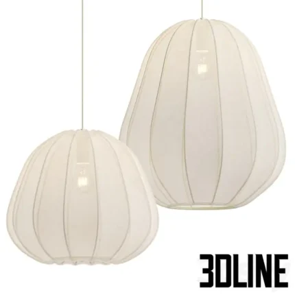 Balloon pendant lamp(3dline.net)