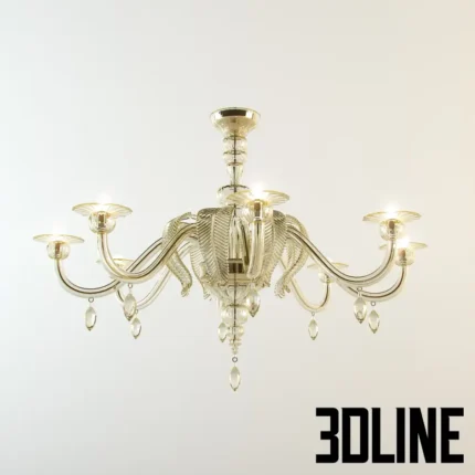 Barer Tso Chandelier(3dline.net)
