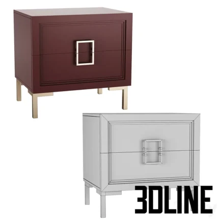 Bedside Table Dce(3dline.net)