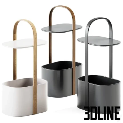 Belood Storage Table Ubra Portable table(3dline.net)