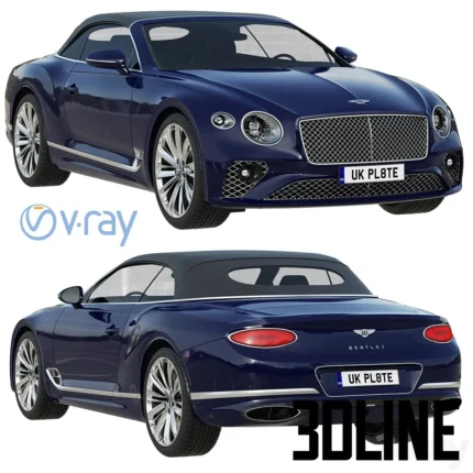 Betley Contiental GT Speed Convertible(3dline.net)