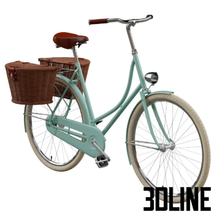 Bicycle for a Lady(3dline.net)